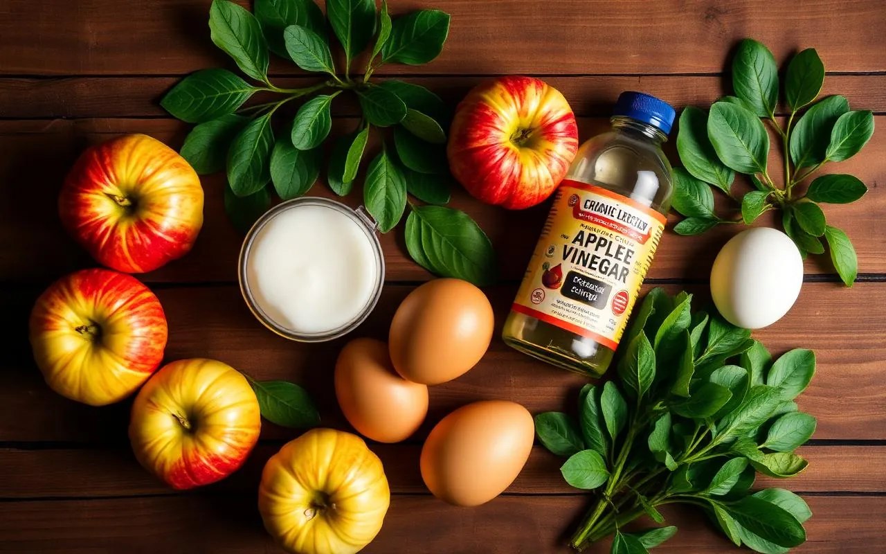 Alimentos naturais usados no programa Receita Americana